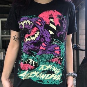 Vintage asking Alexandria band tee